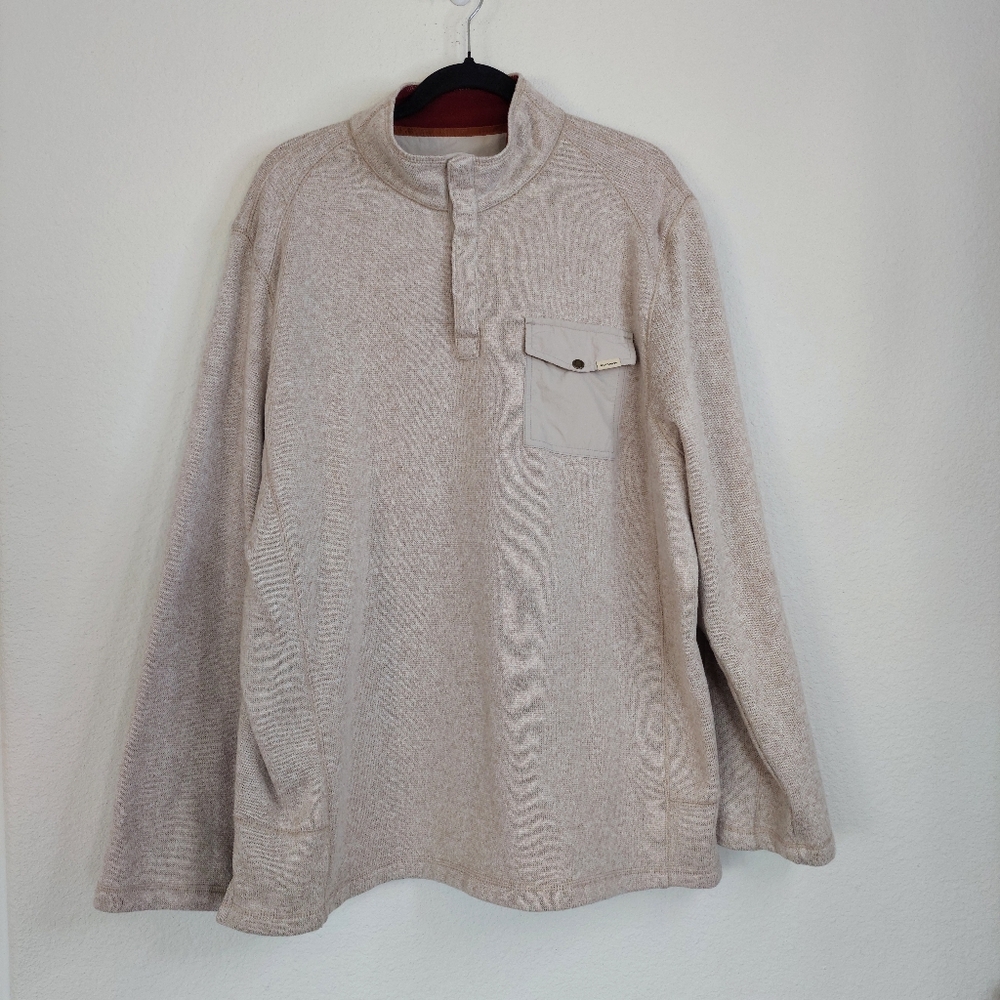 Woolrich Beige Pullover Sweater Men's Size XXL‎